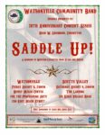 Watsonville Community Band Annivcon Flyer 2025