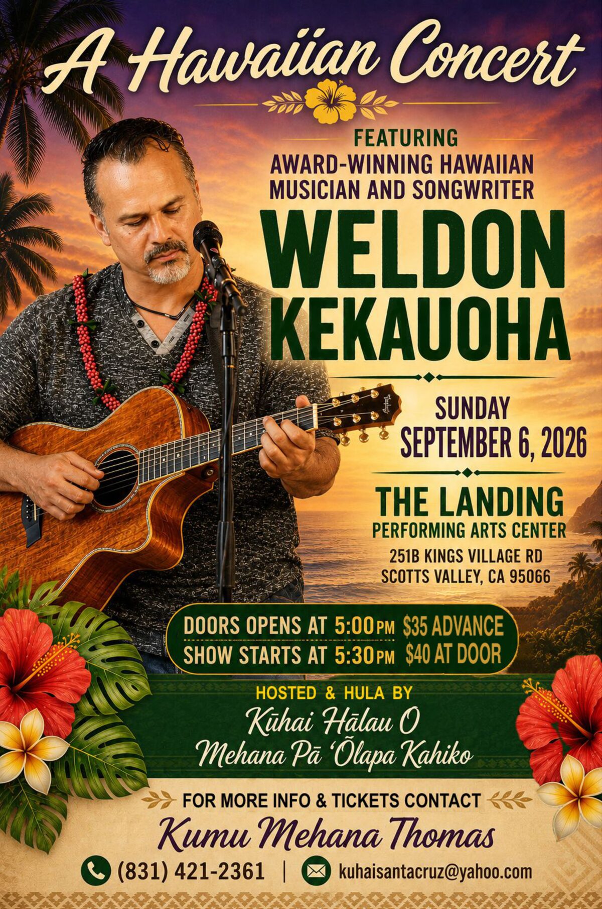 Hawaiian Concert -- Weldon Kekauoha